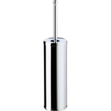 Smedbo K233 16 3/4 in. Free Standing Toilet Brush and Holder in Polished Chrome Villa Collection Collection